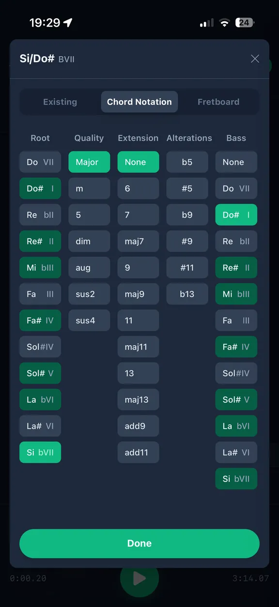 Chords you understand, not just see
